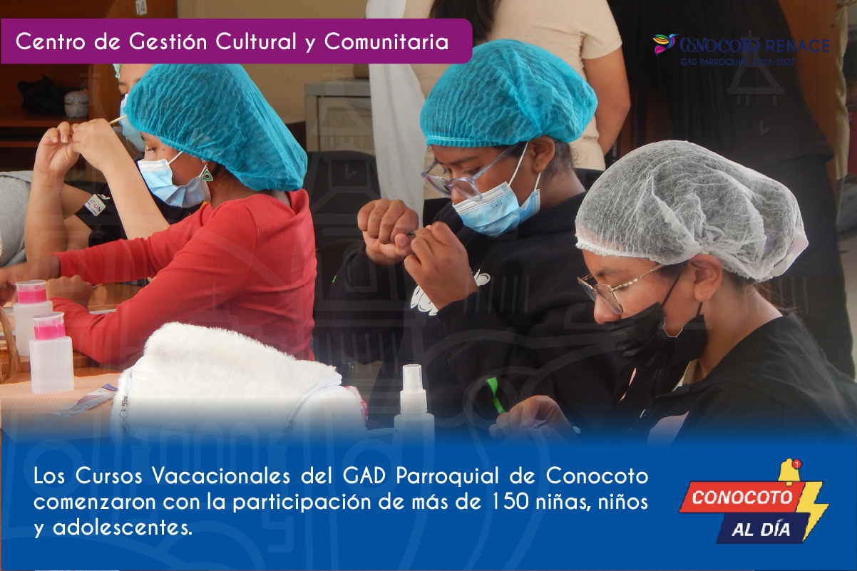 Niñas, niños y adolescentes iniciaron una nueva aventura de aprendizaje en Conocoto